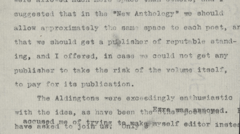 amy lowell letters project – melissa bradshaw